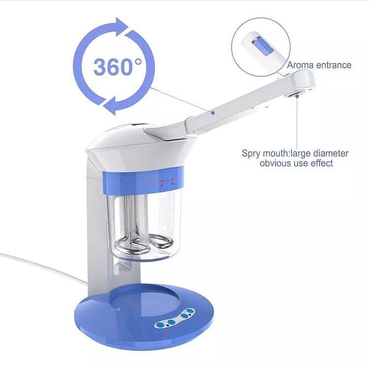 2 In 1 Facial Sauna Ozone And Steam, Professional Aromatherapy Facial Steamer, Nano Iconic Steaming Machine 2 In 1 Facial Sauna Ozone And Steam, Professional Aromatherapy Facial Steamer, Nano Iconic Steaming Machine
